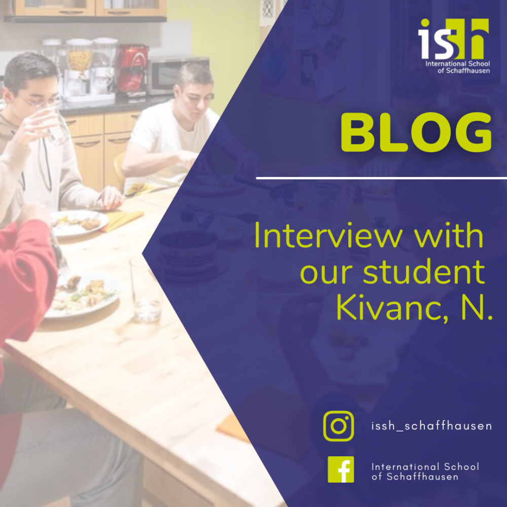 Interview with our boarding student Kivanc, N. from Turkey