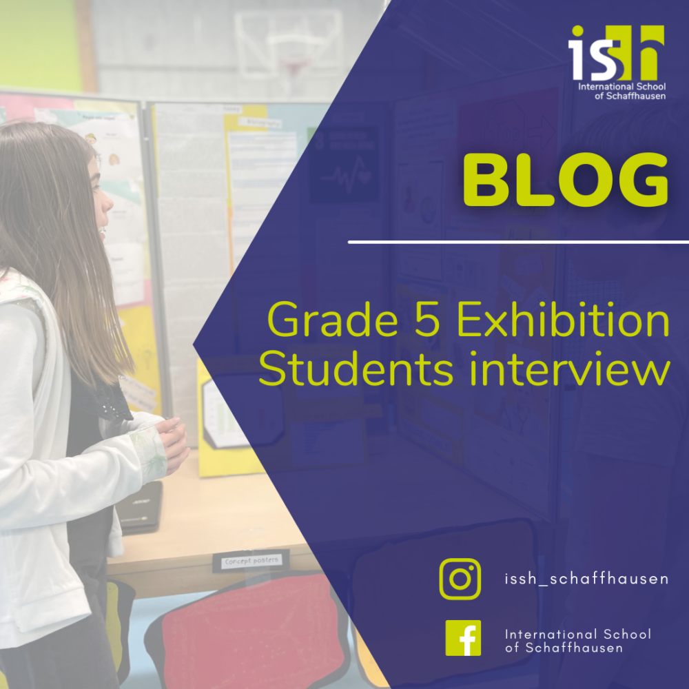 Grade 5 Exhibition | Students interview