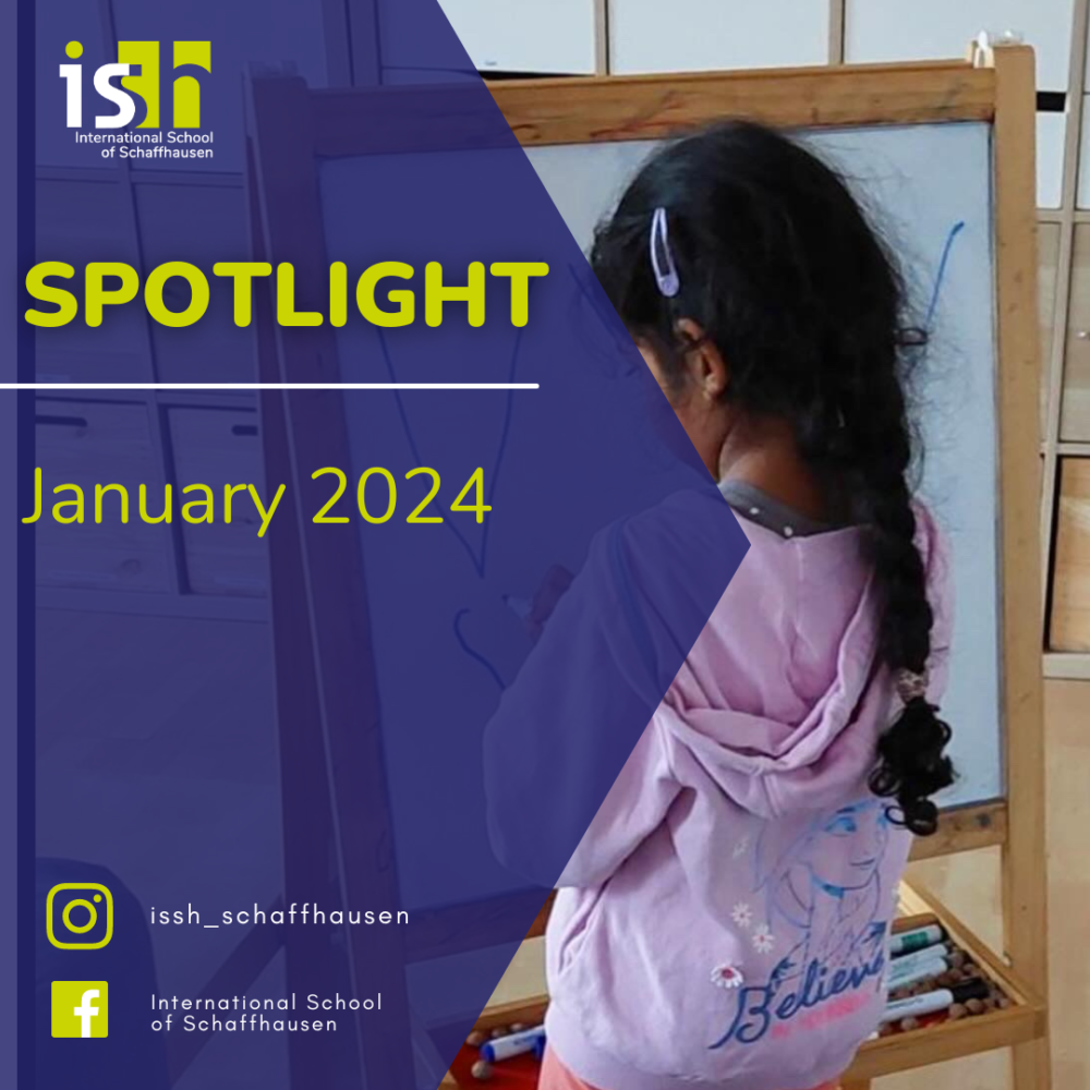 Spotlight January 2024 edition International School of Schaffhausen