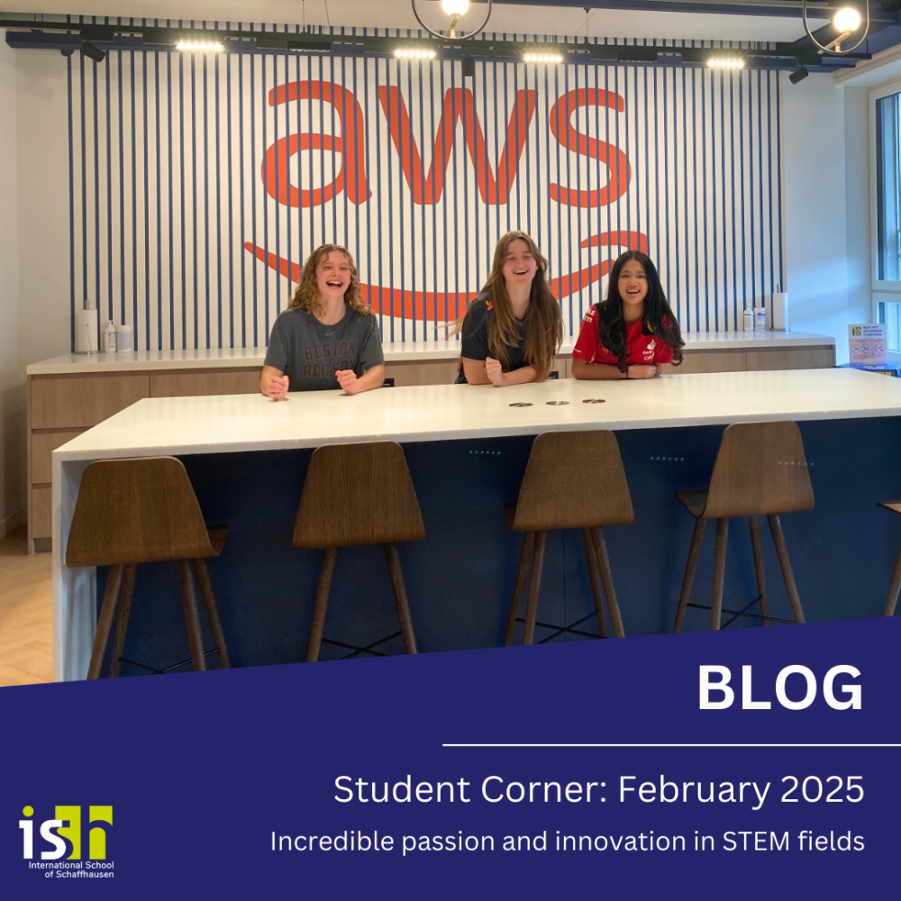 Student corner: February 2025